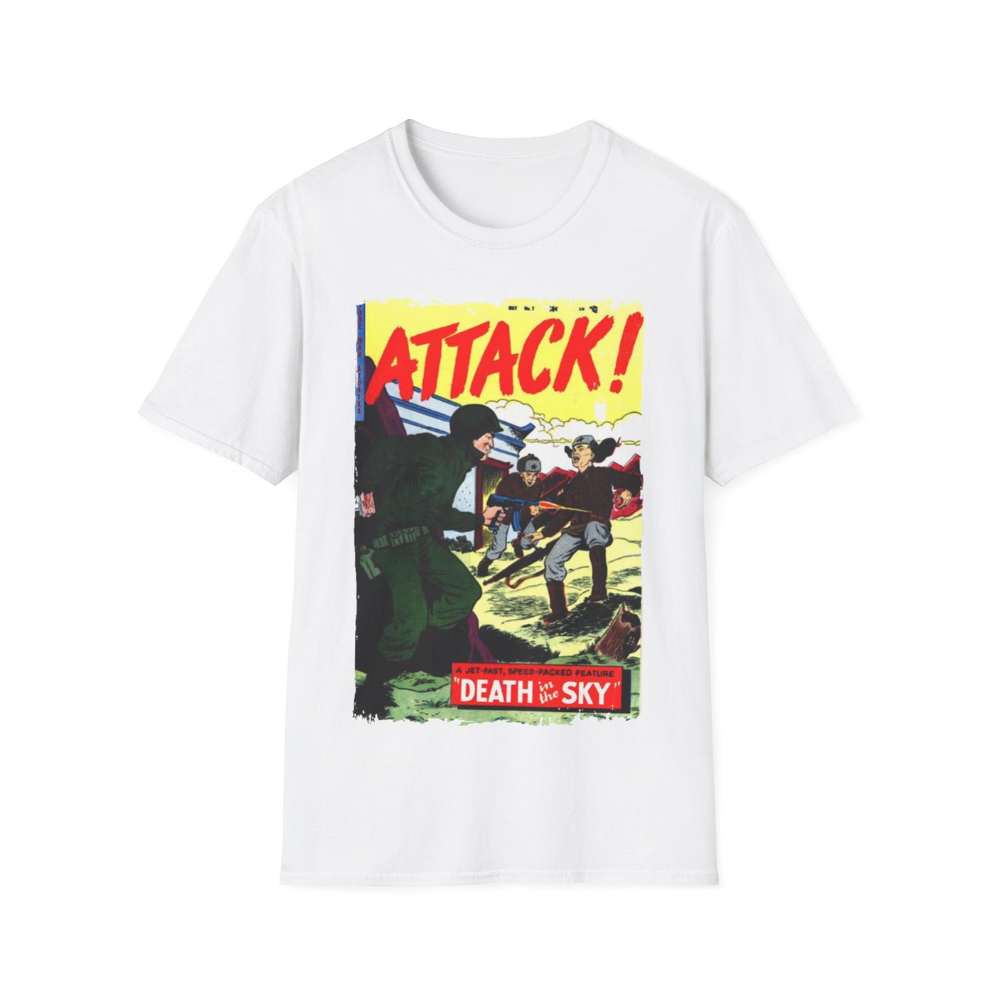 Attack! No. 7 - Unisex Softstyle T-Shirt