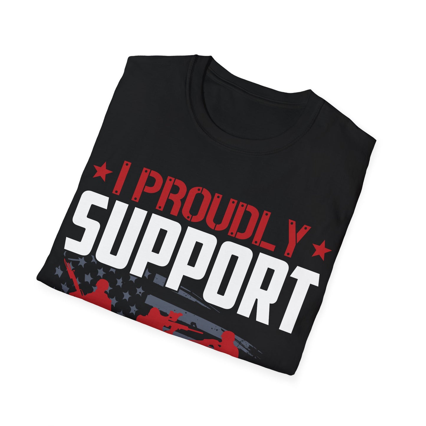 Proudly Support - Unisex Softstyle T-Shirt