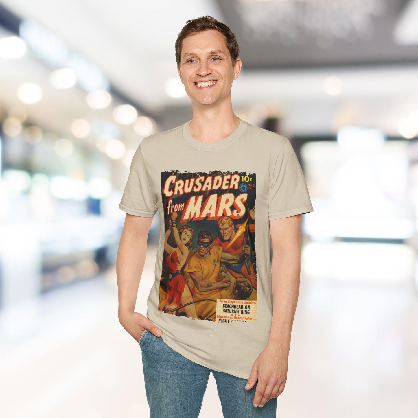 Crusader from Mars 2 - Unisex Softstyle T-Shirt