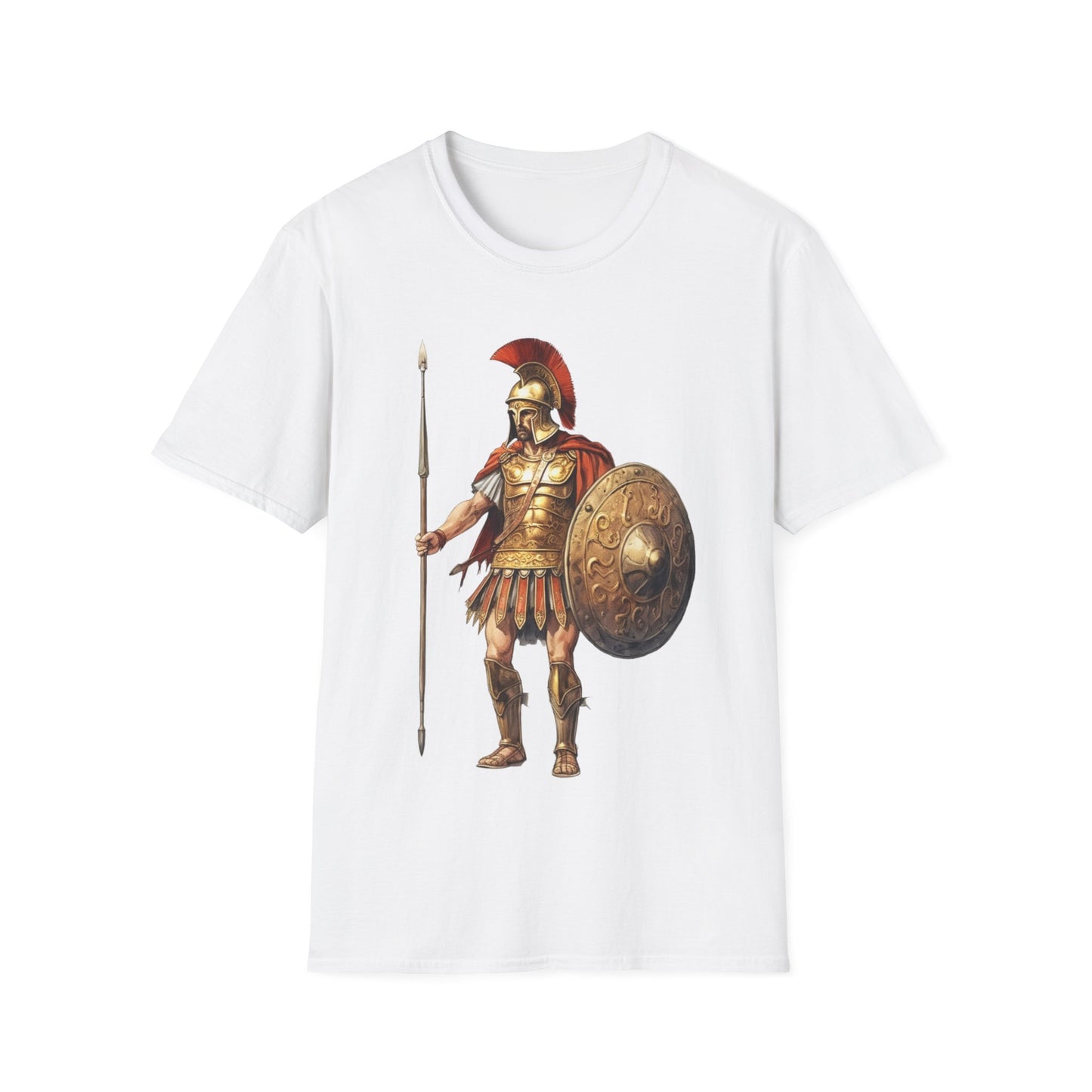 Ancient Warrior 1 - Unisex Softstyle T-Shirt