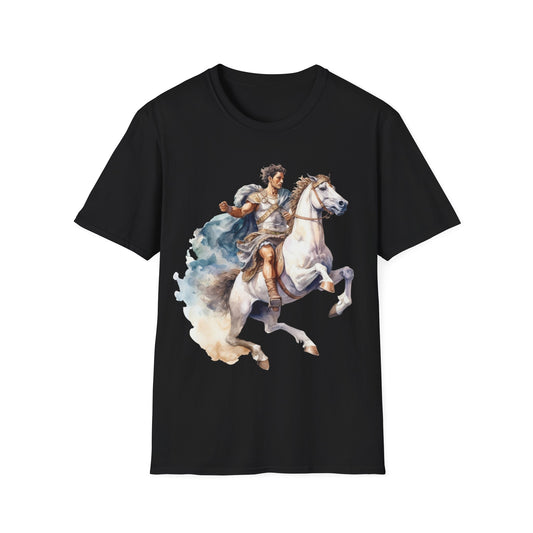 Ancient Mounted General - Unisex Softstyle T-Shirt