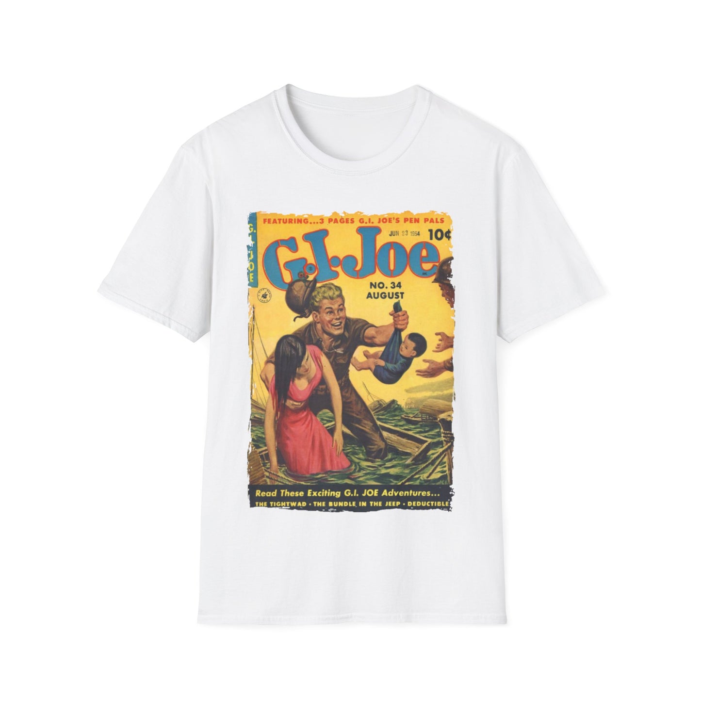 G.I. Joe No.34 - Unisex Softstyle T-Shirt