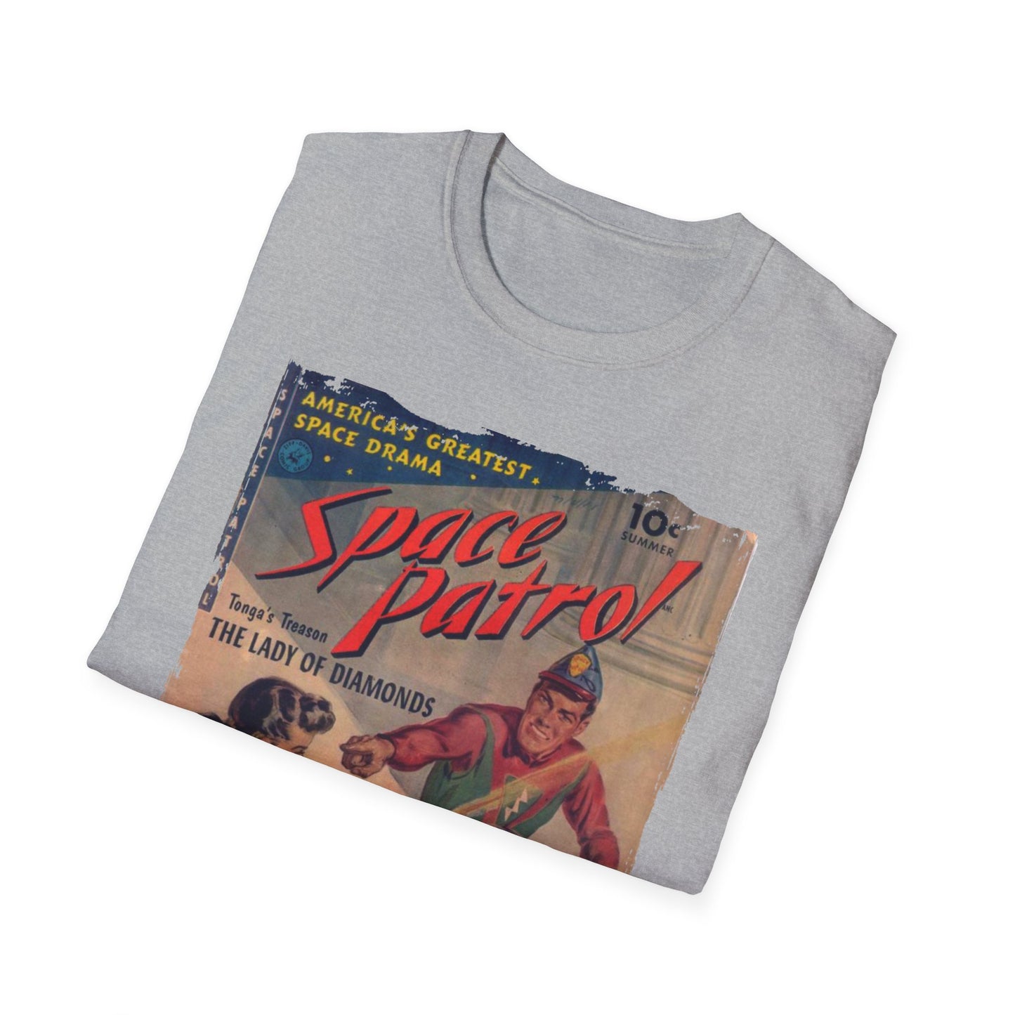 Space Patrol 1 - Unisex Softstyle T-Shirt