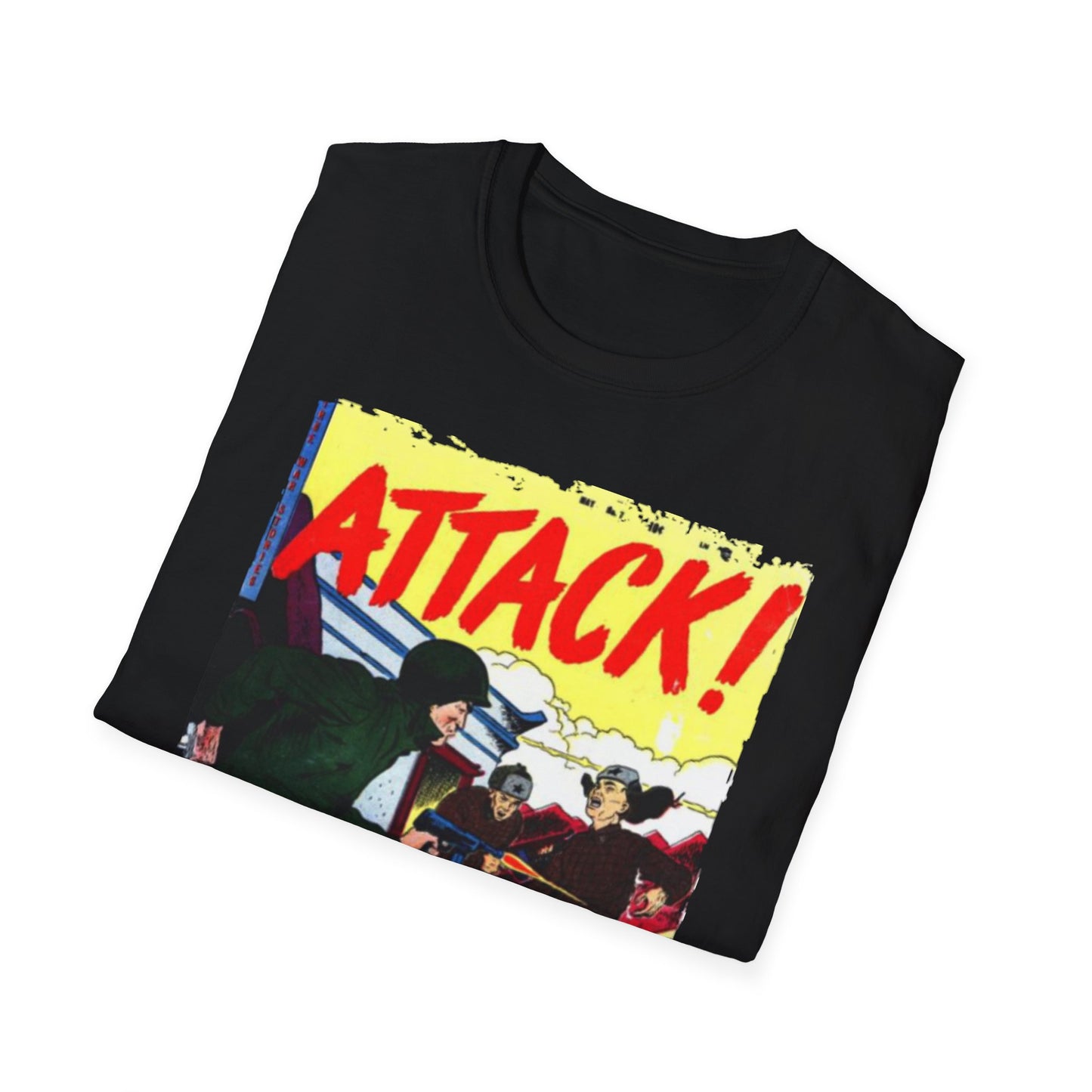 Attack! No. 7 - Unisex Softstyle T-Shirt