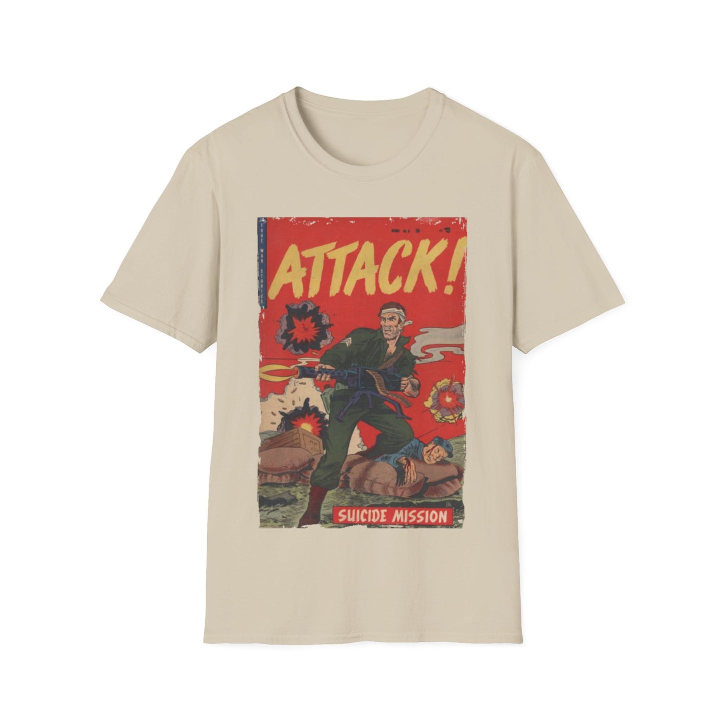 Attack! No. 6 - Unisex Softstyle T-Shirt