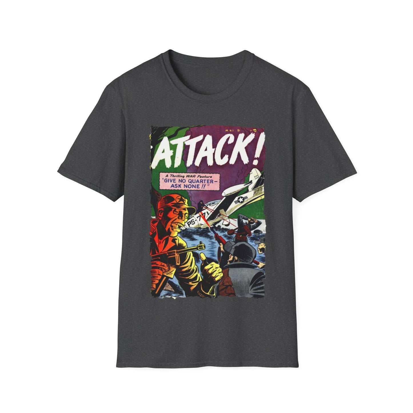 Attack! No. 5 - Unisex Softstyle T-Shirt