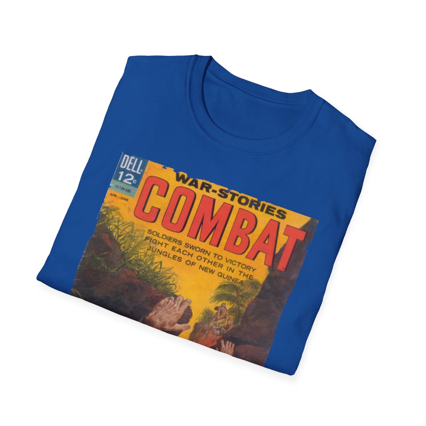 Combat June 1963 - Unisex Softstyle T-Shirt - Pacific Sky Games