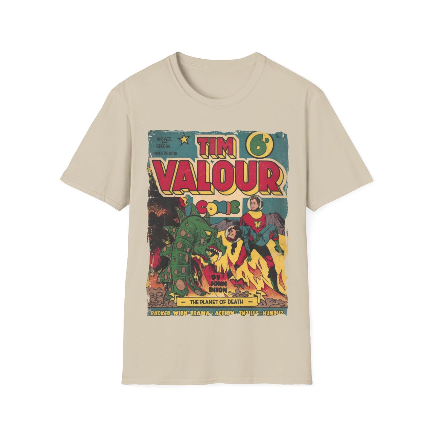 Tim Valour July 1948 - Unisex Softstyle T-Shirt