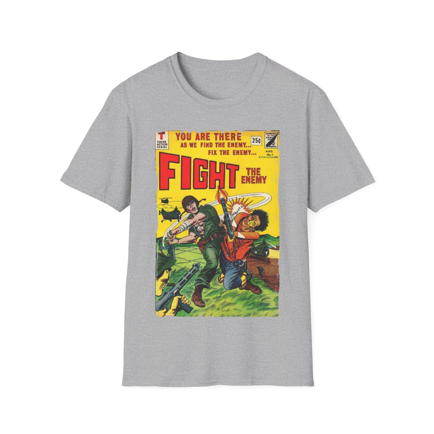 Fight The Enemy No.1 - Unisex Softstyle T-Shirt