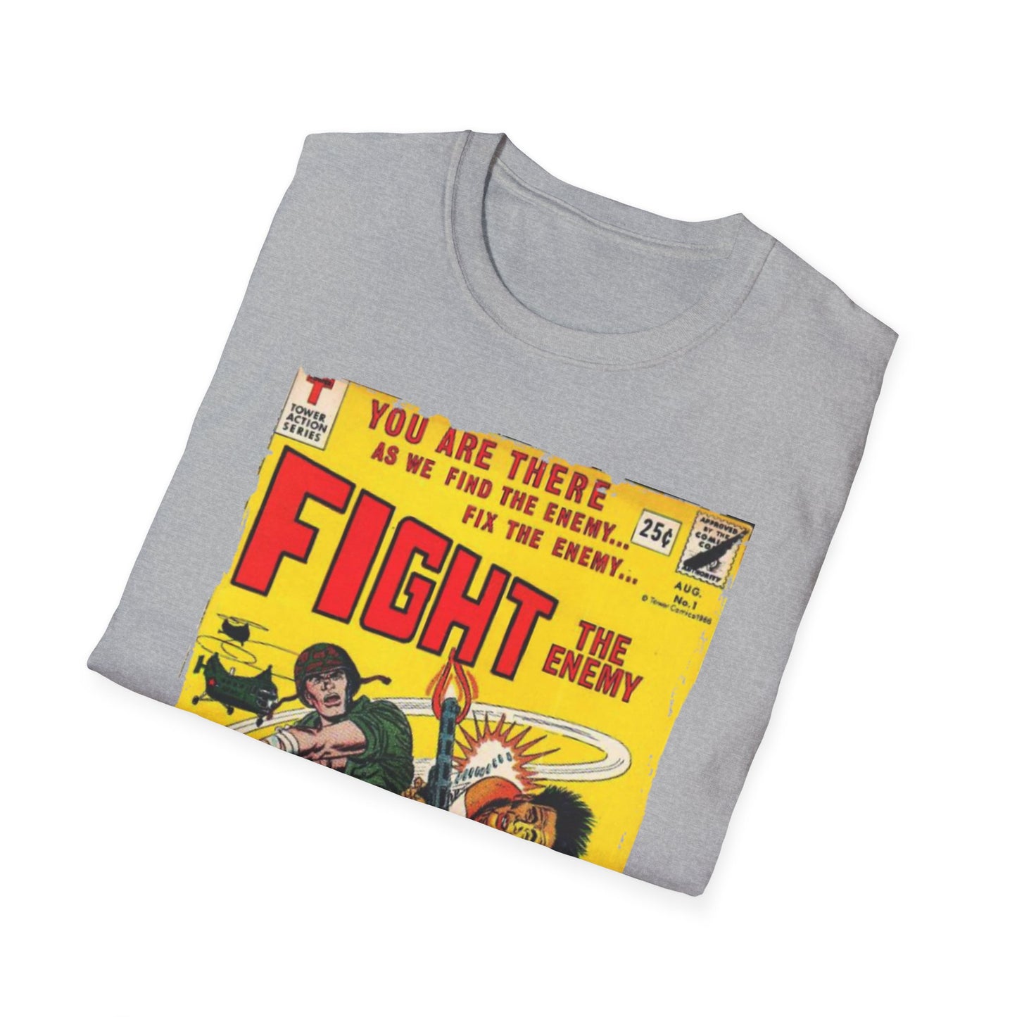 Fight The Enemy No.1 - Unisex Softstyle T-Shirt