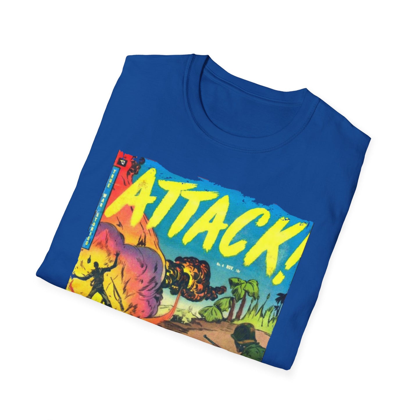 Attack! Nov 1952 - Unisex Softstyle T-Shirt