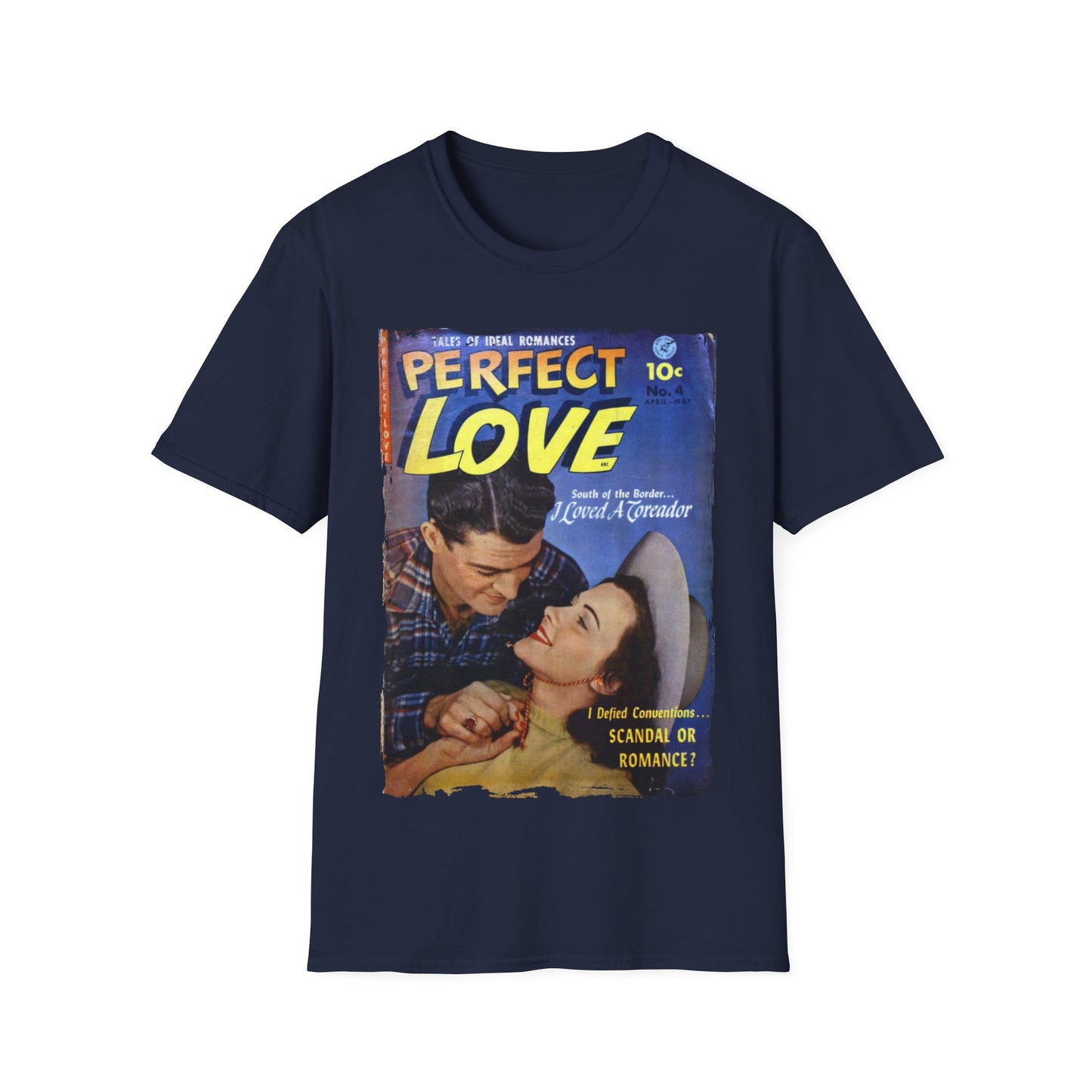 Perfect Love Apr 1952 - Unisex Softstyle T-Shirt - Pacific Sky Games