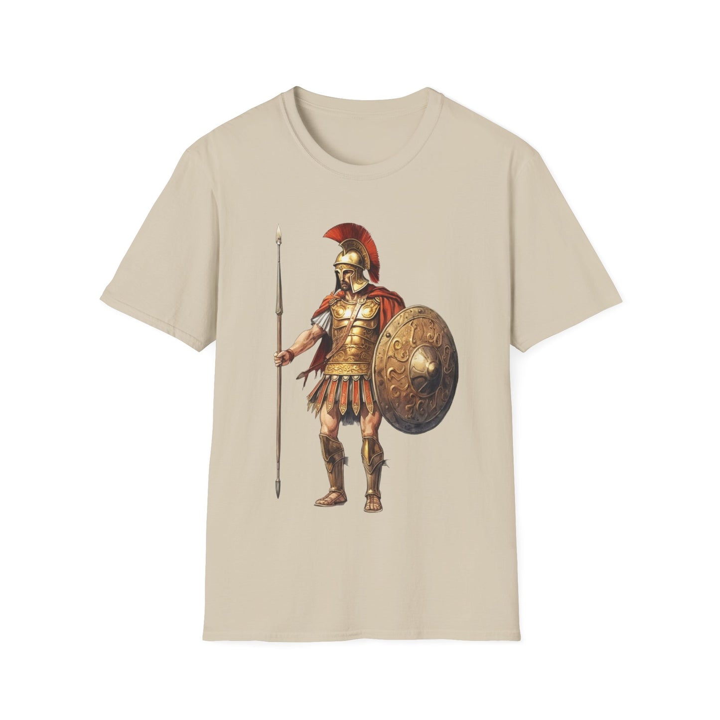 Ancient Warrior 1 - Unisex Softstyle T-Shirt