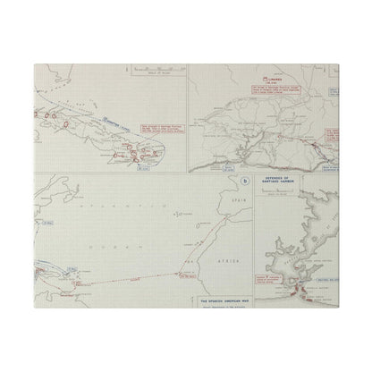 Spanish-American War, Santiago Campaign, Naval Operatoins in the Atlantic Apr-May, Defenses of Santiago Harbor, Spanish Dispositions 20 June, Initial Ops 22-24 June 1898 - Pacific Sky Games