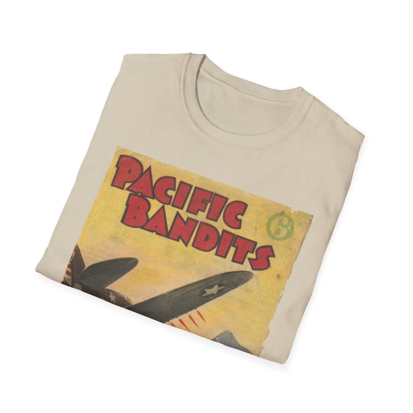 Pacific Bandits 1942 - Unisex Softstyle T-Shirt - Pacific Sky Games