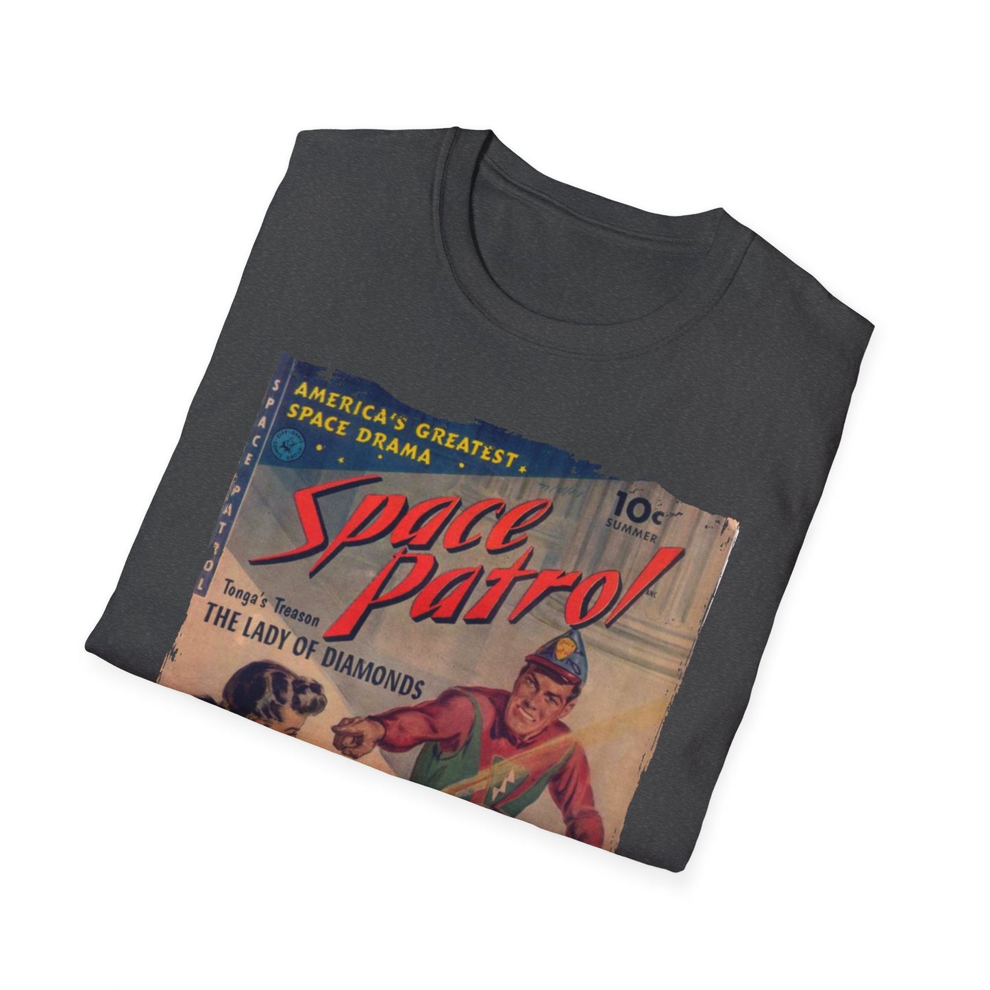 Space Patrol 1 - Unisex Softstyle T-Shirt