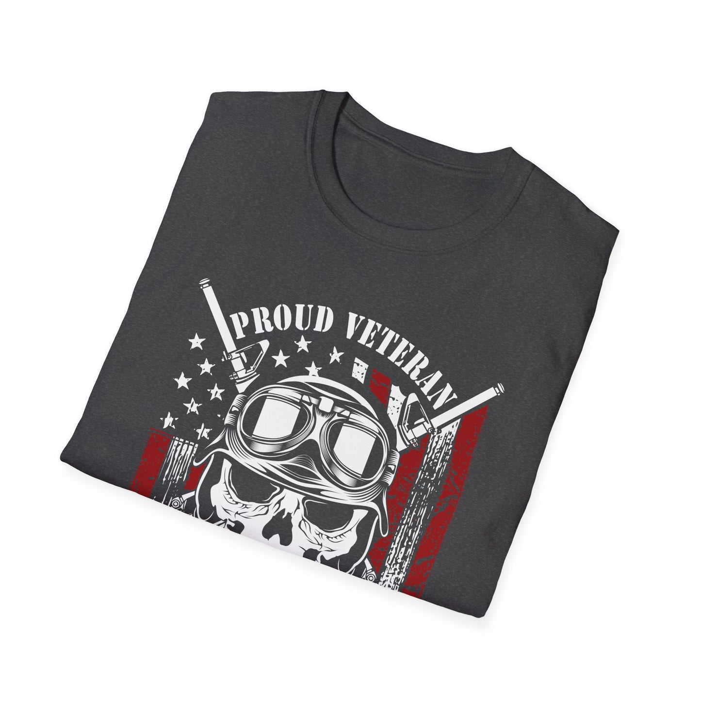 Proud Veteran - Army - Unisex Softstyle T-Shirt