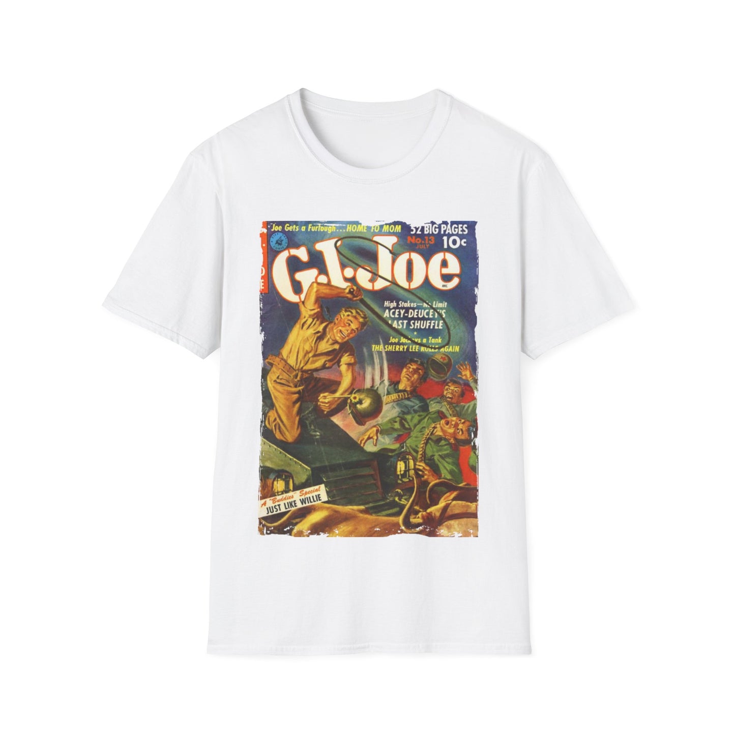 G.I. Joe No.13 July - Unisex Softstyle T-Shirt