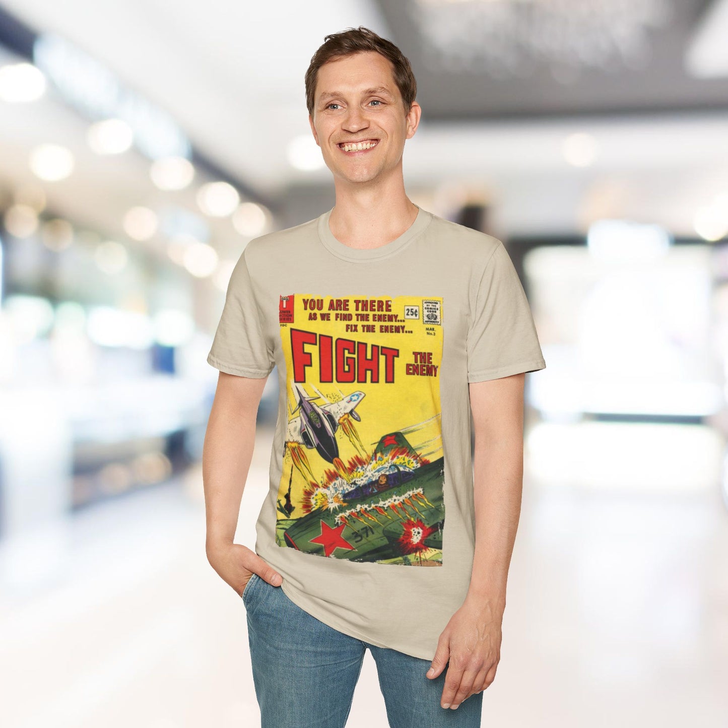 Fight The Enemy No.3 - Unisex Softstyle T-Shirt