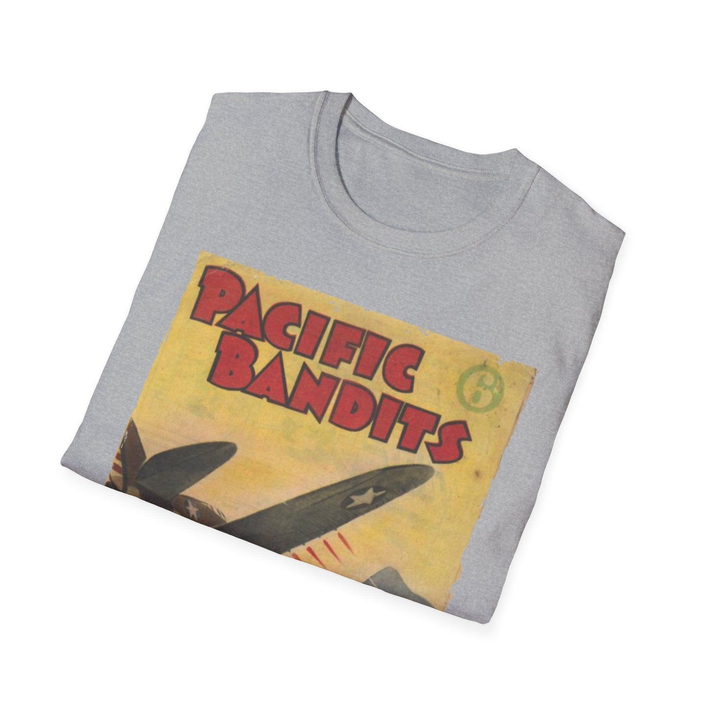 Pacific Bandits 1942 - Unisex Softstyle T-Shirt - Pacific Sky Games