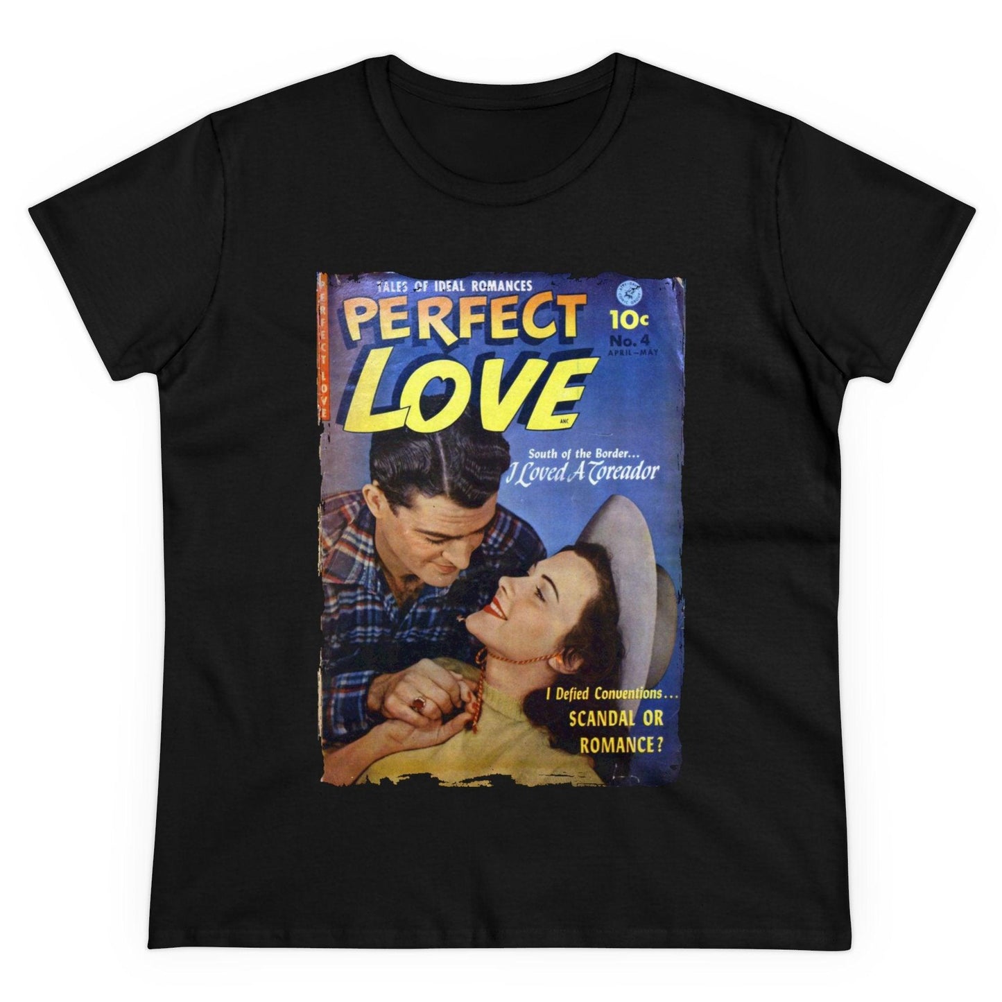 Perfect Love Apr 1952 - Women's Midweight Cotton Tee - Pacific Sky Games