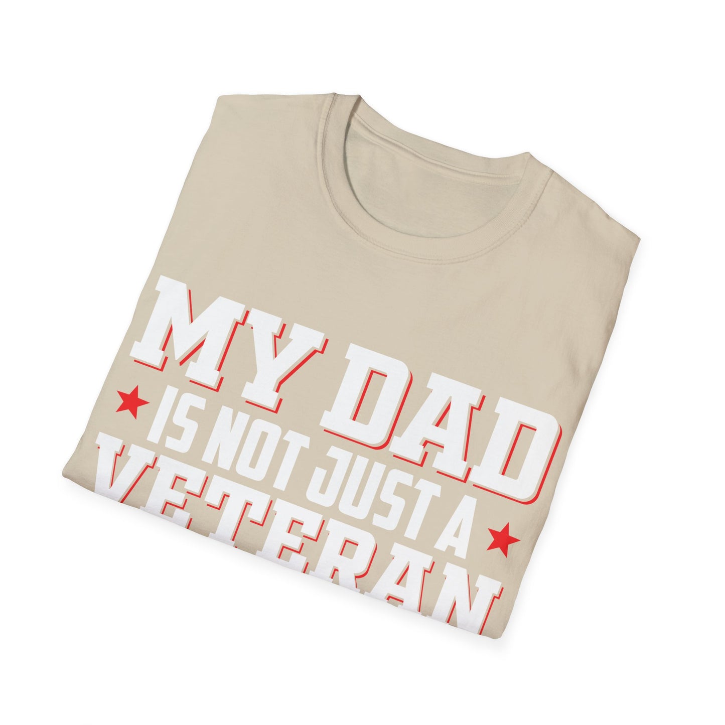 My Dad Hero - Unisex Softstyle T-Shirt