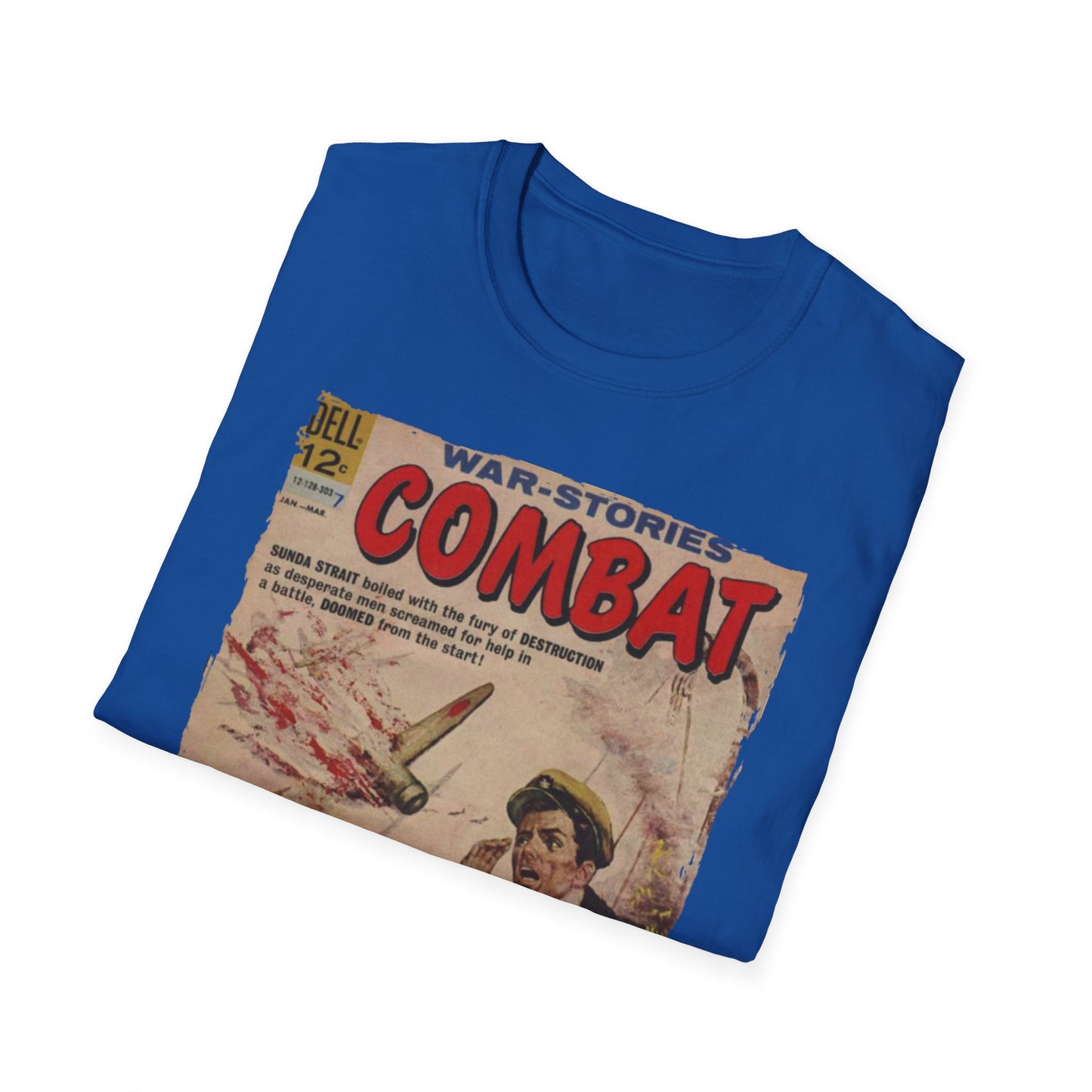 Combat Mar 1963 - Unisex Softstyle T-Shirt - Pacific Sky Games