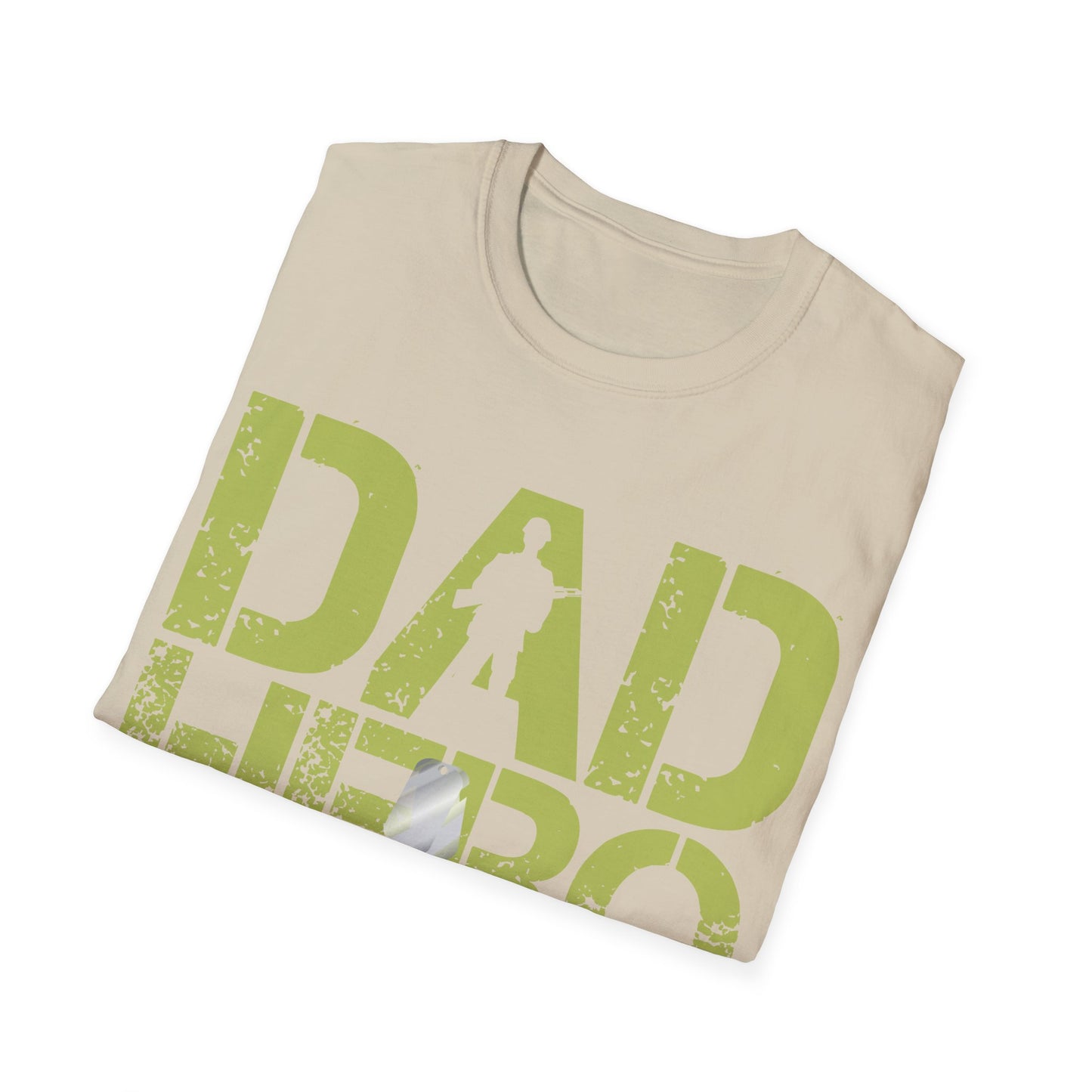 Dad Hero Veteran Legend - Unisex Softstyle T-Shirt