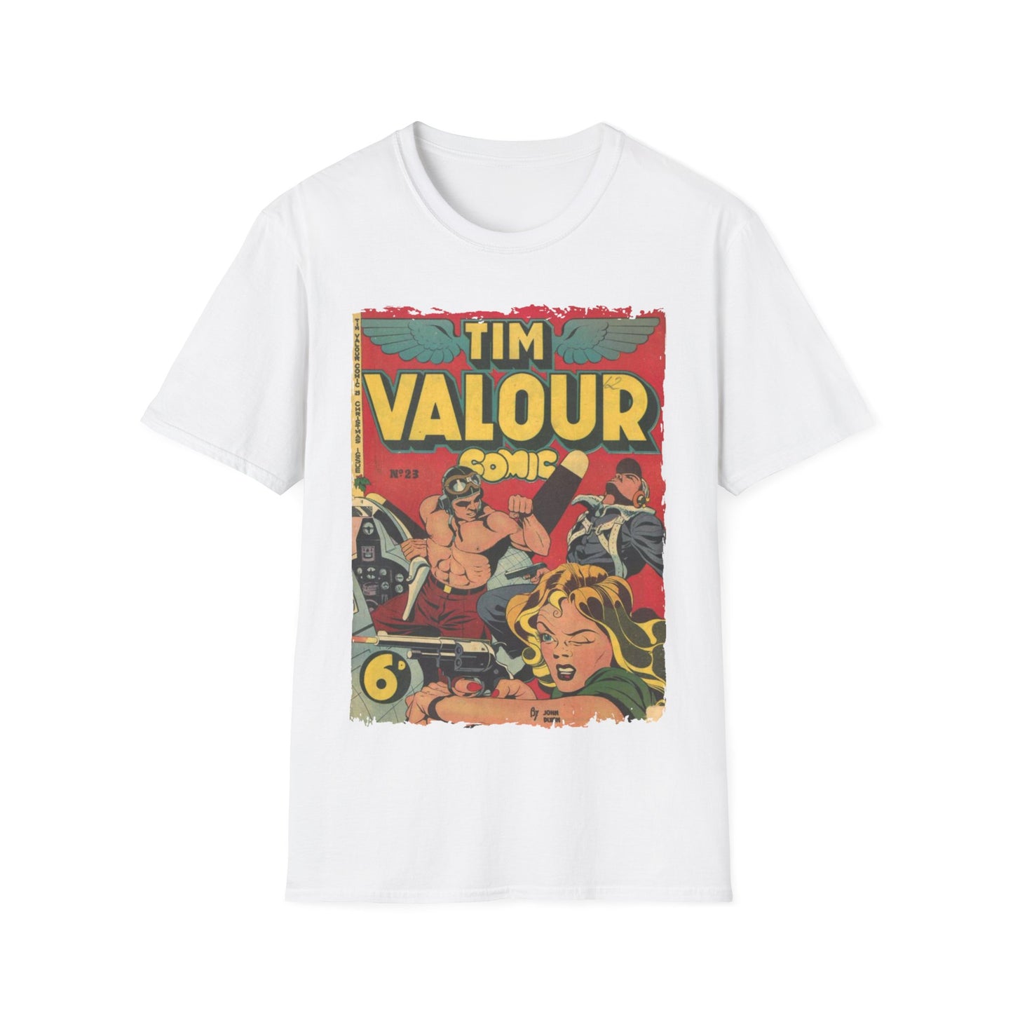 Tim Valour Jun 1957 - Unisex Softstyle T-Shirt