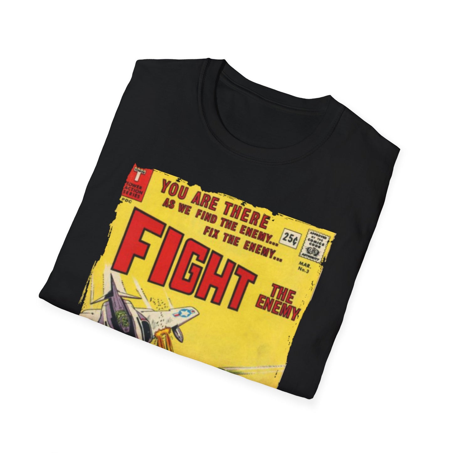 Fight The Enemy No.3 - Unisex Softstyle T-Shirt