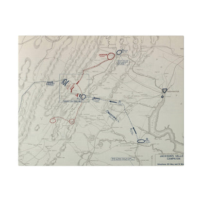American Civil War Jackson's Valley Campaign - Situation 29 and 31 May 1862 - Pacific Sky Games