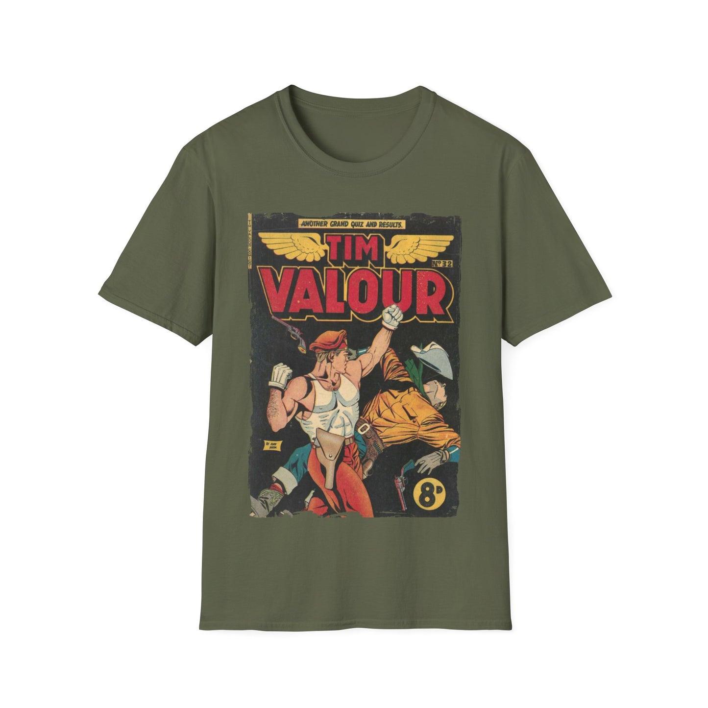 Tim Valour Jun 1957 - Unisex Softstyle T-Shirt