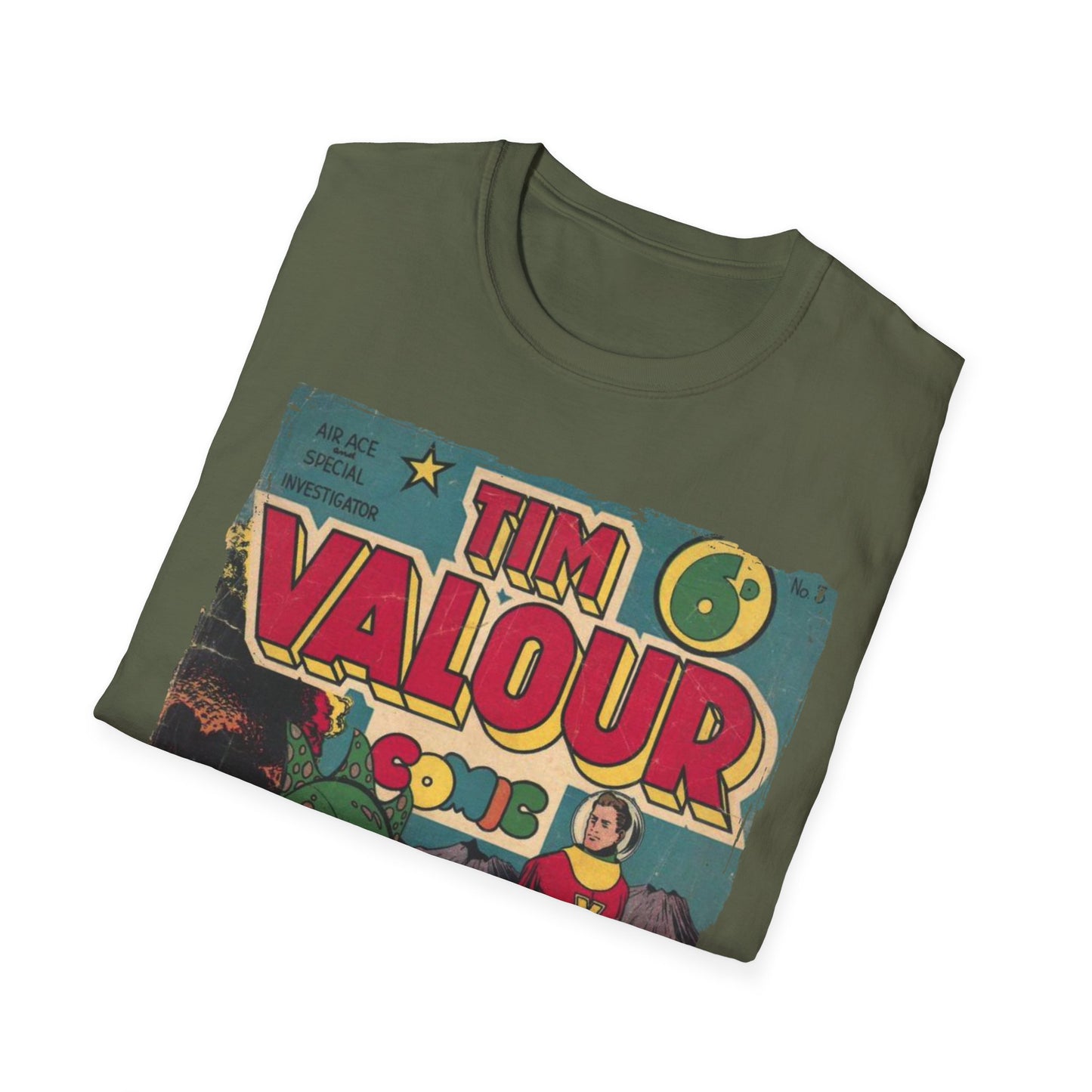 Tim Valour July 1948 - Unisex Softstyle T-Shirt