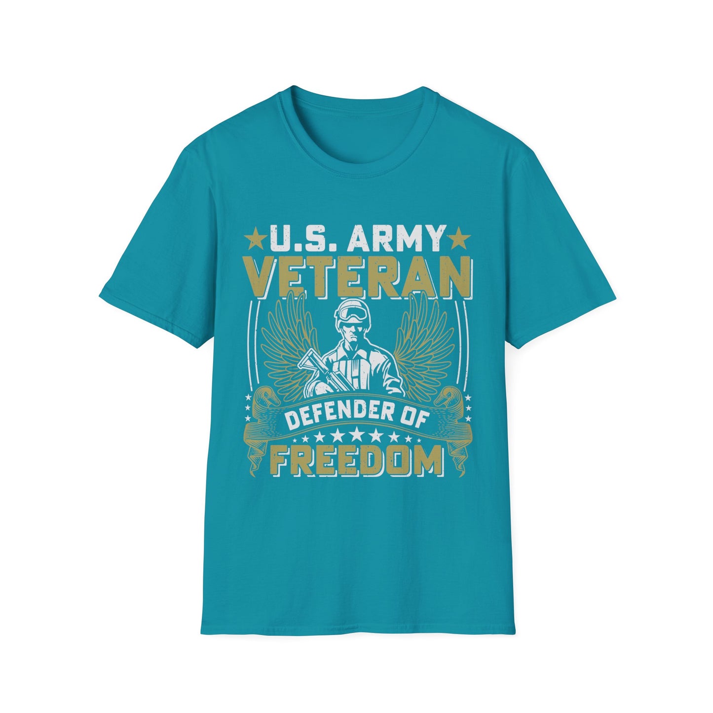 Army - Defender of Freedom - Unisex Softstyle T-Shirt