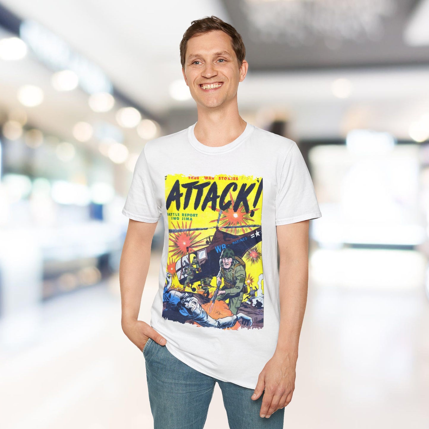 Attack! May 1952 - Unisex Softstyle T-Shirt