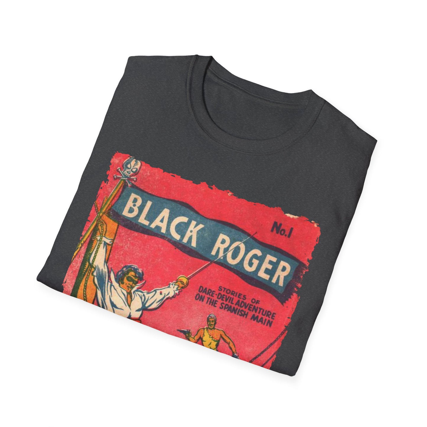 Black Roger No.1 1952 - Unisex Softstyle T-Shirt