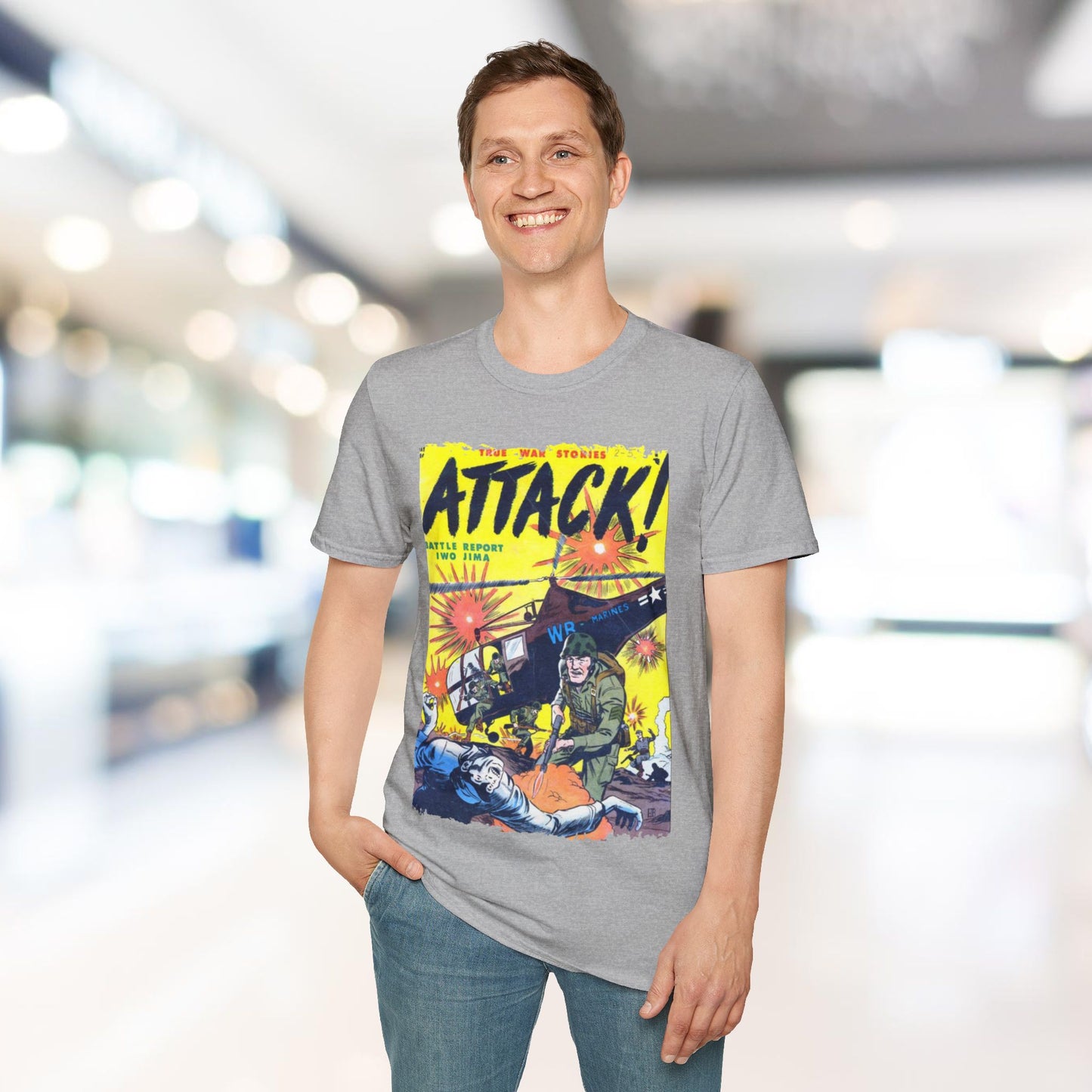 Attack! May 1952 - Unisex Softstyle T-Shirt