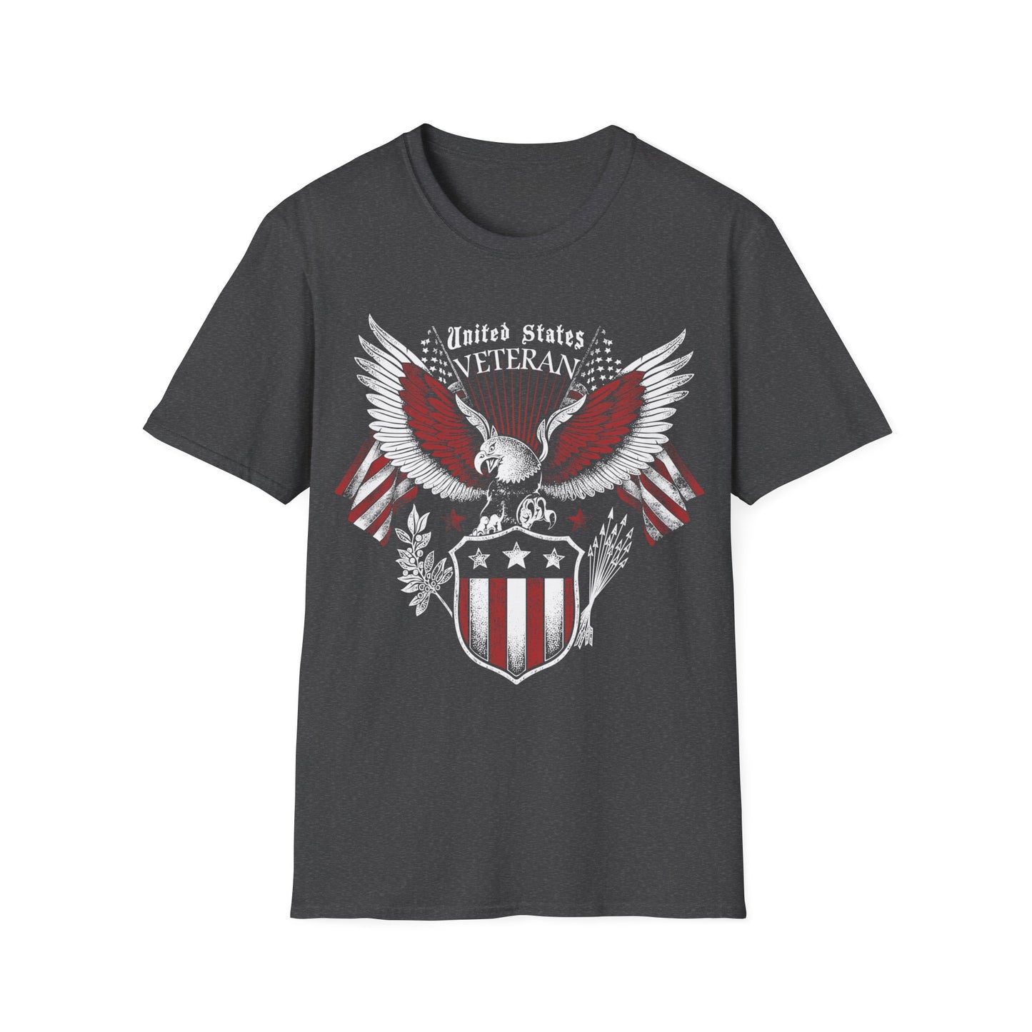 United States Veteran - Unisex Softstyle T-Shirt