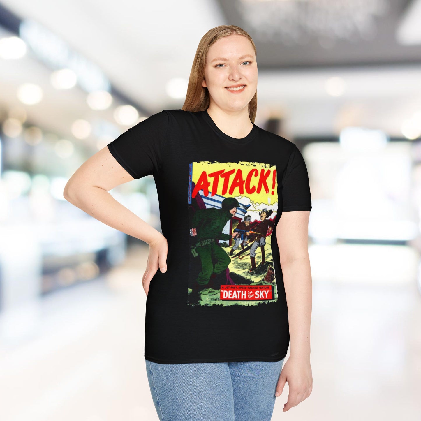 Attack! No. 7 - Unisex Softstyle T-Shirt