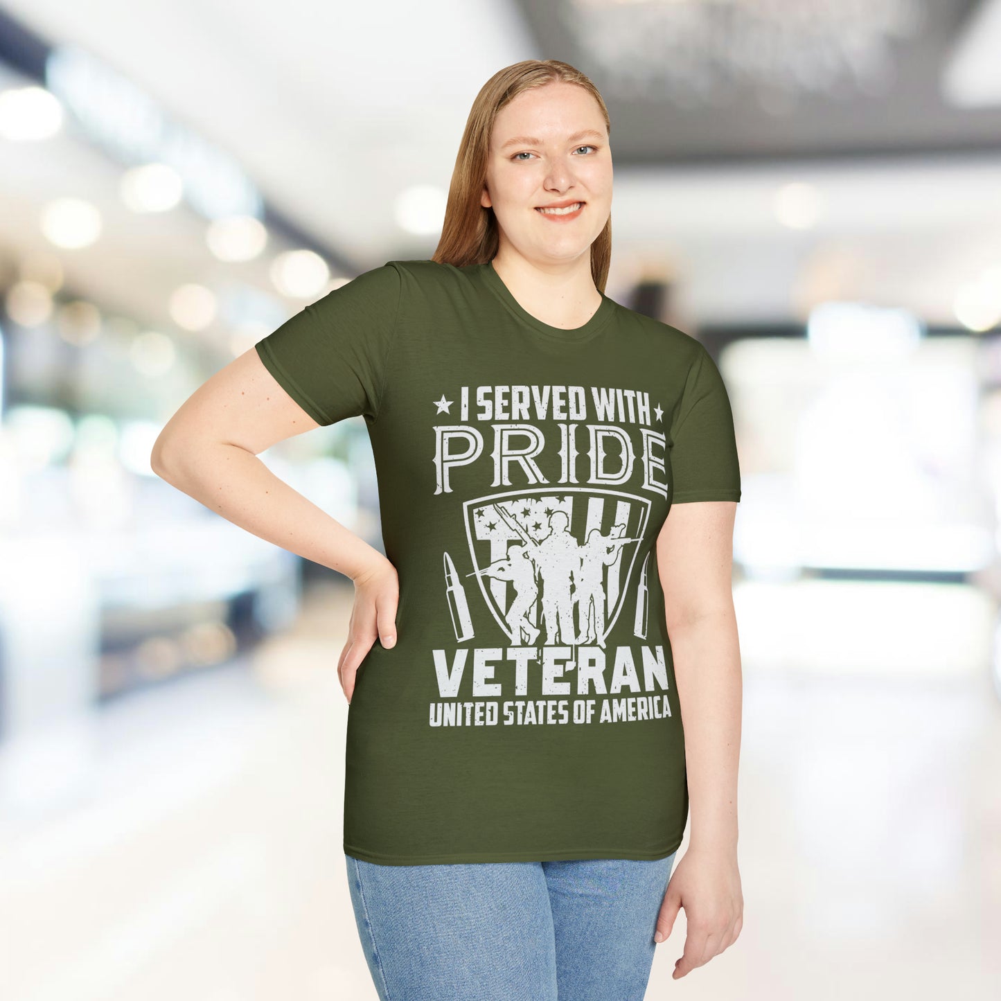 Served With Pride - Unisex Softstyle T-Shirt