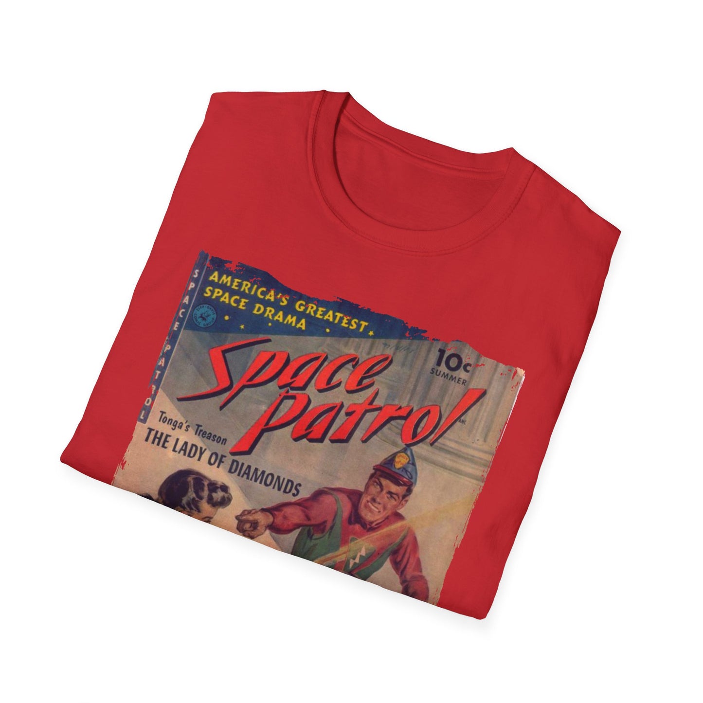 Space Patrol 1 - Unisex Softstyle T-Shirt