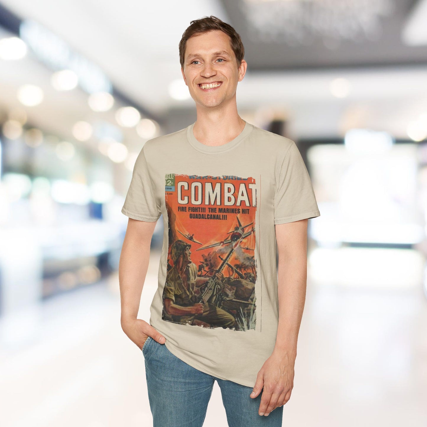 Combat April 1964 - Unisex Softstyle T-Shirt