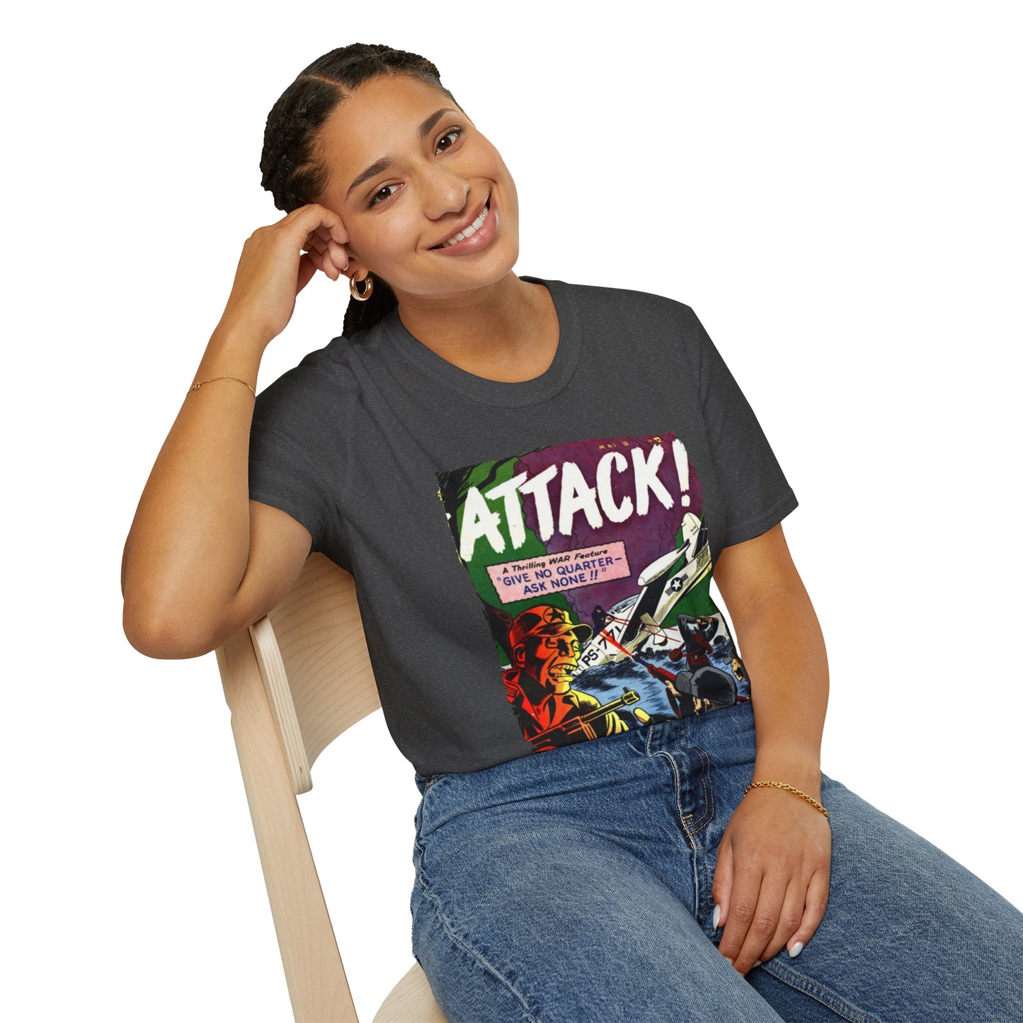 Attack! No. 5 - Unisex Softstyle T-Shirt