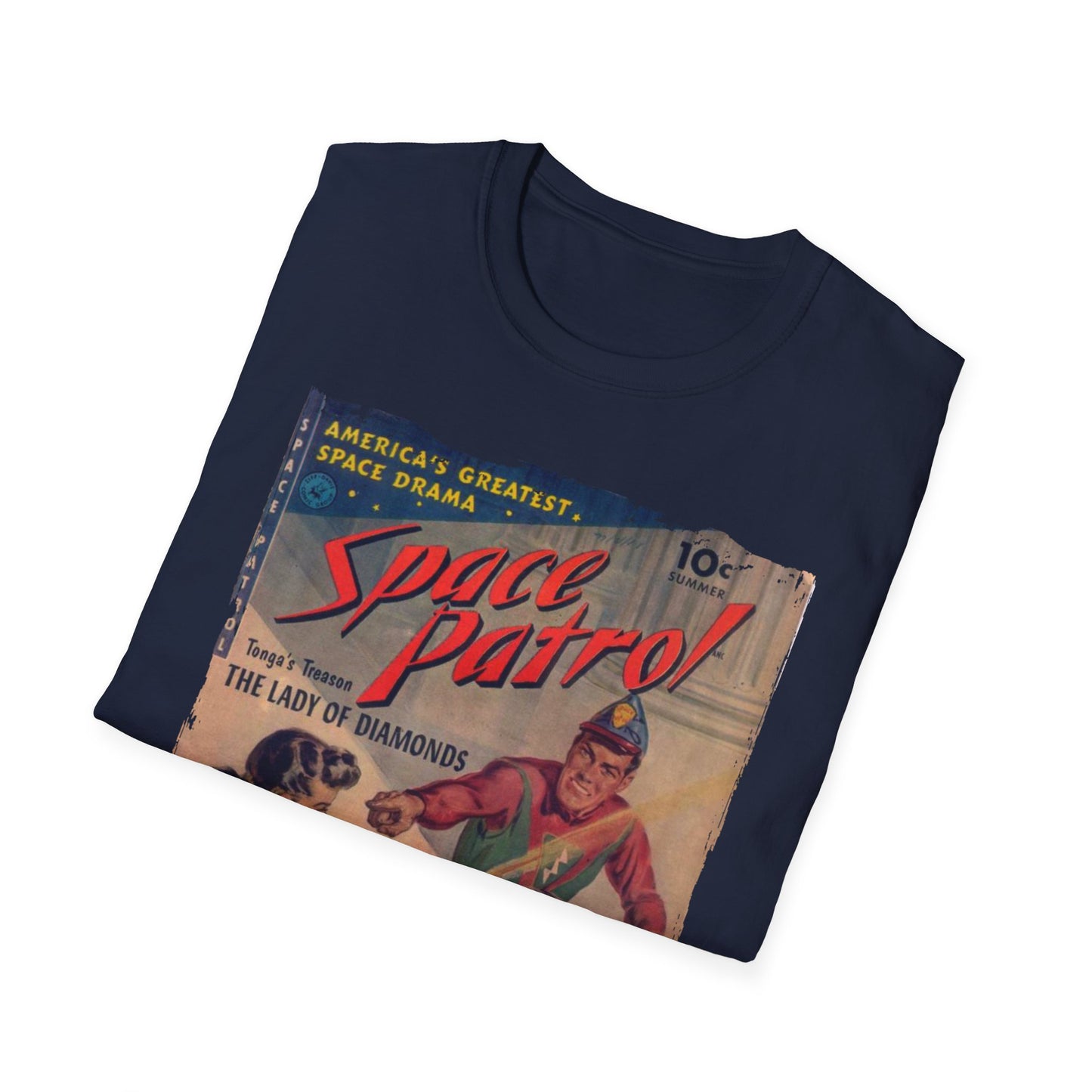 Space Patrol 1 - Unisex Softstyle T-Shirt