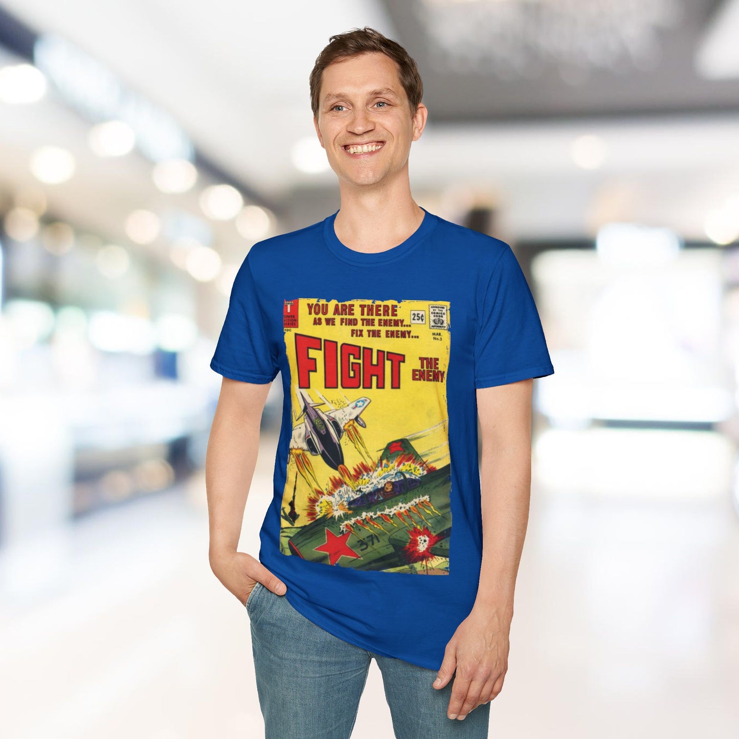 Fight The Enemy No.3 - Unisex Softstyle T-Shirt