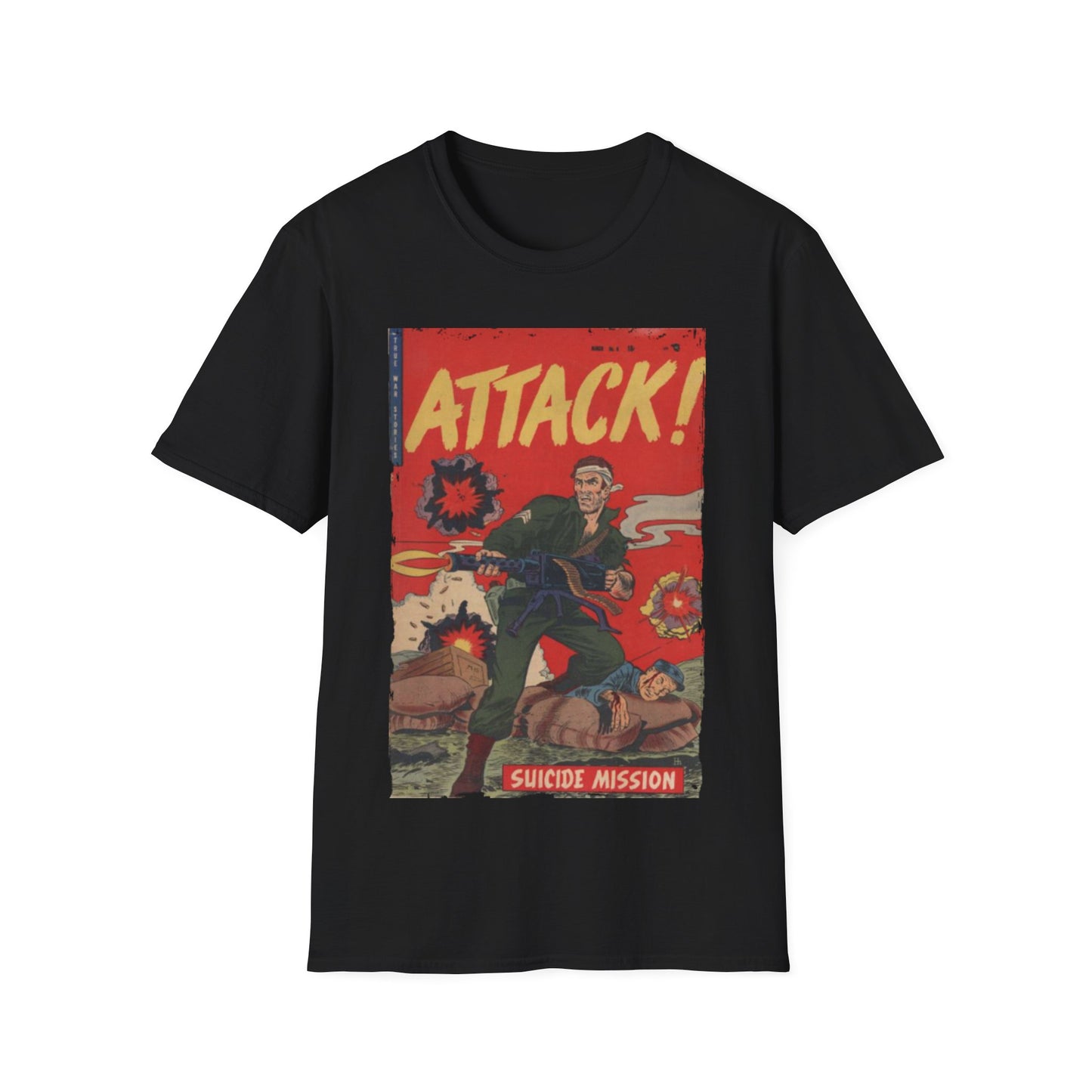 Attack! No. 6 - Unisex Softstyle T-Shirt