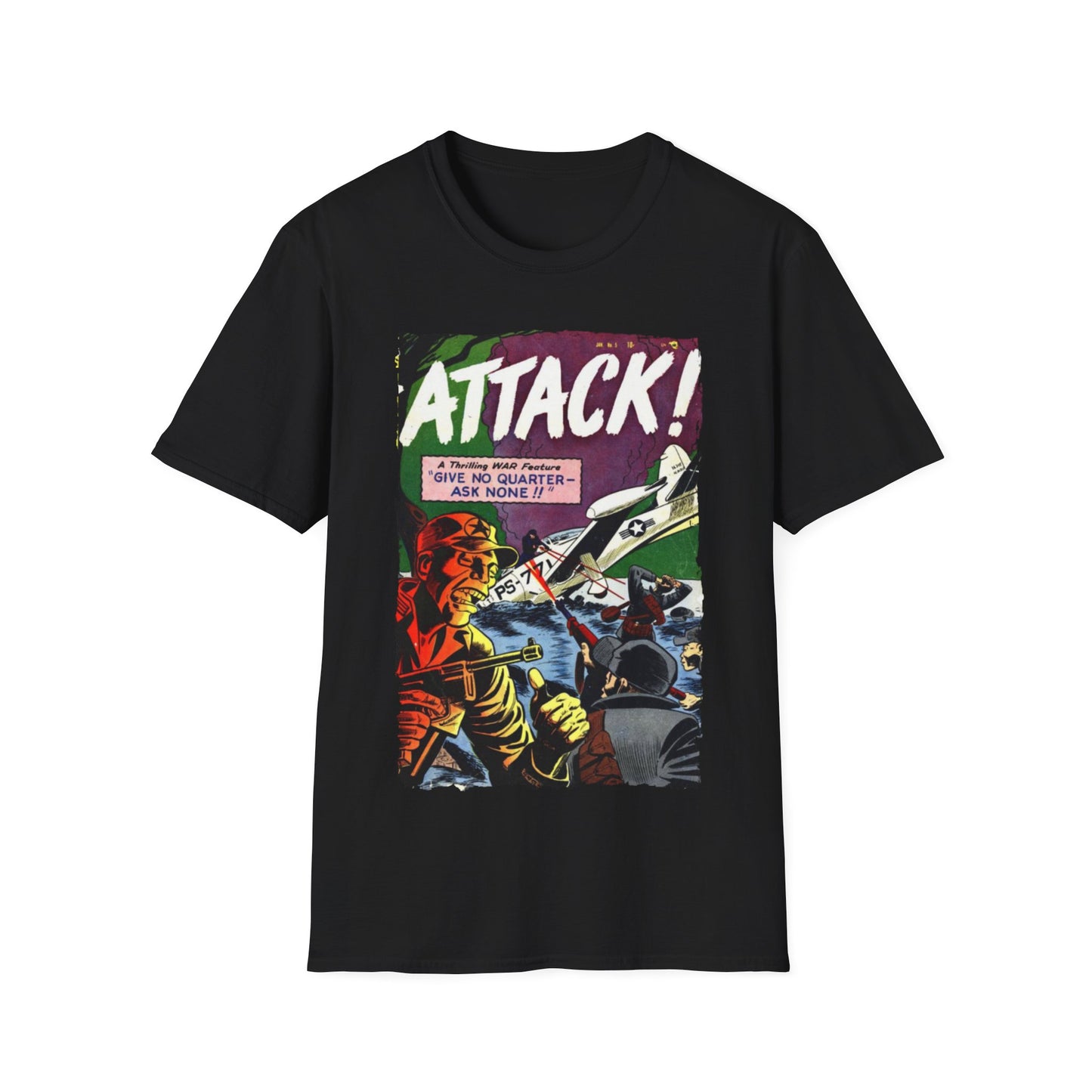 Attack! No. 5 - Unisex Softstyle T-Shirt