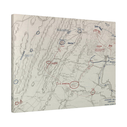 American Civil War Jackson's Valley Campaign - Situation 21 Mar and Battle of Kernstown 23 Mar 1862 - Pacific Sky Games