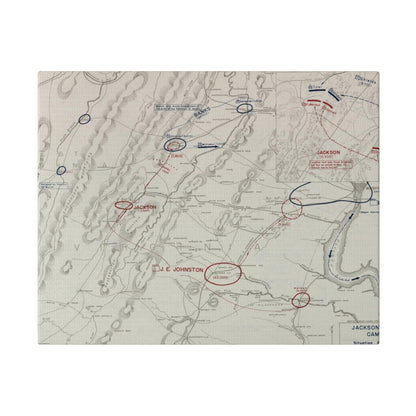 American Civil War Jackson's Valley Campaign - Situation 21 Mar and Battle of Kernstown 23 Mar 1862 - Pacific Sky Games