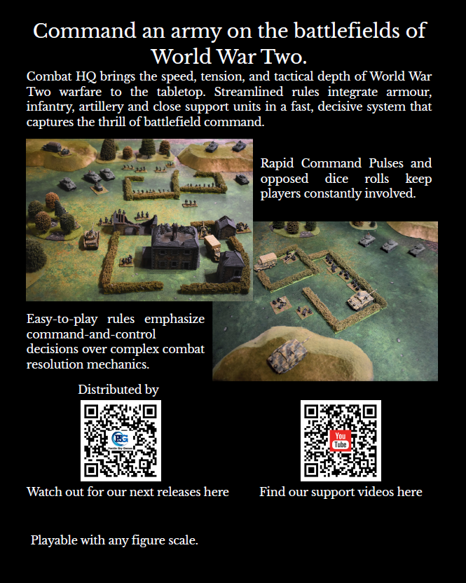 Combat HQ 2.5E - Historical Miniature Wargame